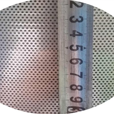 feuille perforée en aluminium SGCC DX51D de 0.4mmX1219mmX2438mm