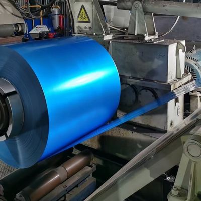 Les bobines galvanisées bleues de tôle de GL ont laminé à froid SGLCC