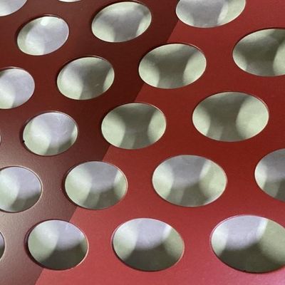 Feuille perforée en aluminium de décoration de SGCH au-dessous de 1600mm