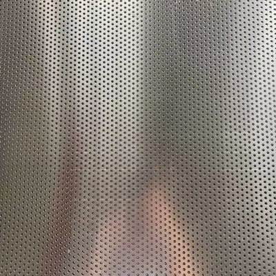 Panneau perforé en aluminium fait sur commande de la surface 3mm de Galvalume