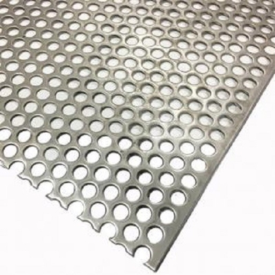 écran perforé en aluminium de feuille d'épaisseur de 0.8mm avec le trou fait sur commande