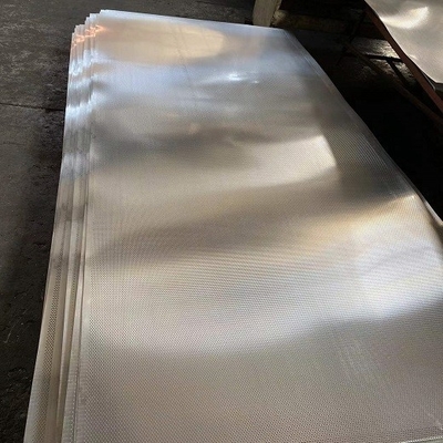 écran perforé en aluminium de feuille d'épaisseur de 0.8mm avec le trou fait sur commande
