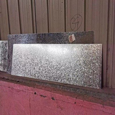 Paillette en acier de feuille de bobine galvanisée par 1.2mm d'ASTM pour la décoration