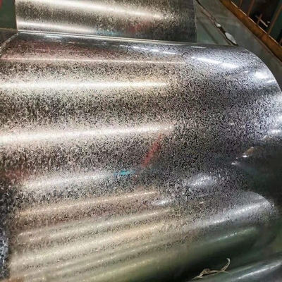 Z120 a dur galvanisé la feuille en acier de bobine pour le matériau de construction