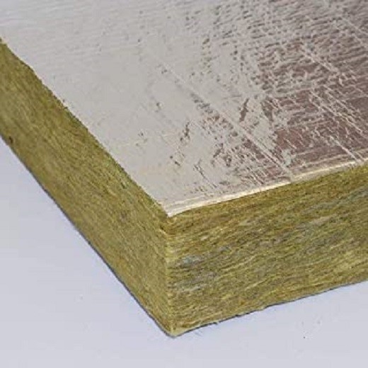 Évaluez une largeur à basse température de la feuille 1200mm de laine de laitier de conductivité d'isolation de panneau de laine de roche