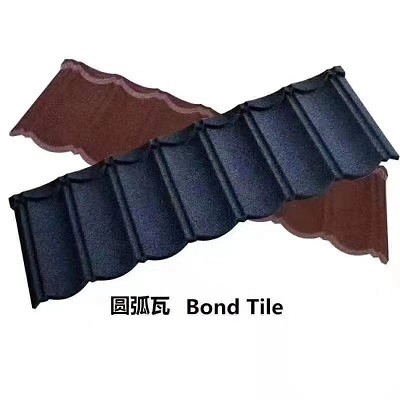 le toit enduit en métal de tuile de 0.3mm de pierre en esclavage de couleur couvrent de tuiles la feuille ondulée galvanisée