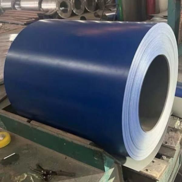 Coil en acier PPGL recouvert de couleur Coil en acier galvalume prépeint pour toiture AZ80