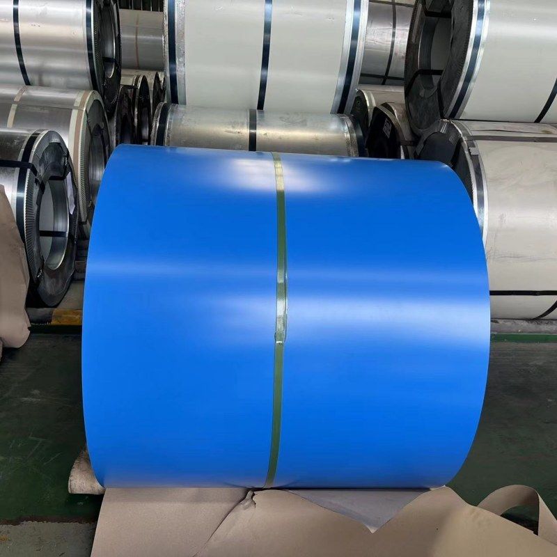 Bobine d'acier galvanisé prélaqué DX51D+Z pour la construction