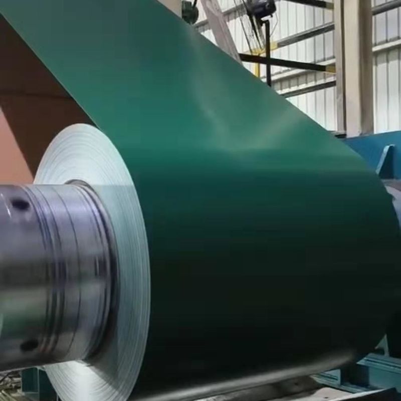 La couleur de RAL a enduit la bobine d'une première couche de peinture en acier de PPGL a galvanisé couvrir la feuille