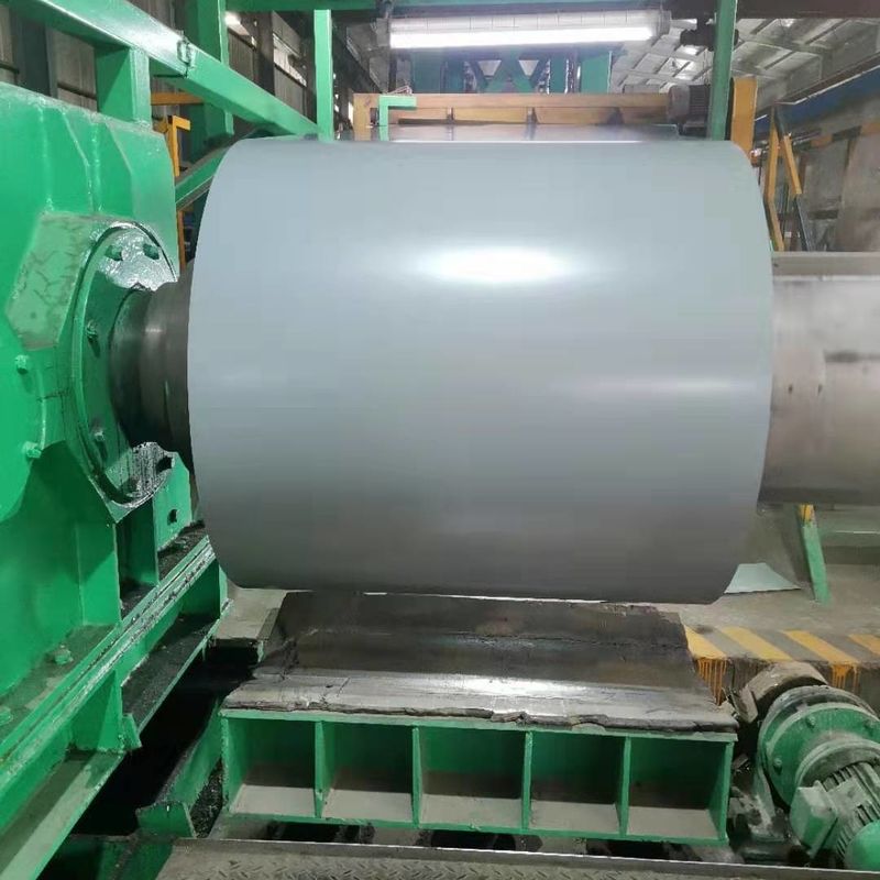 Le métal en acier PPGL de bobine de Galvalume enduit d'une première couche de peinture par G3322 de JIS a ridé des tôles d'acier