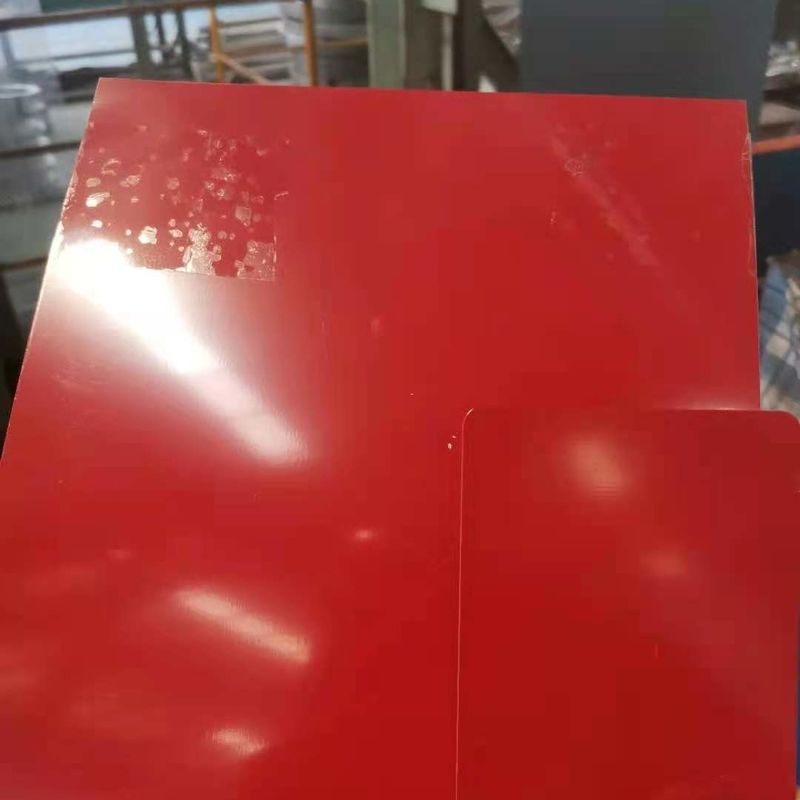 Identification en acier 610MM de la bobine enduite par couleur JIS G3322 de PVDF SMP PPGI