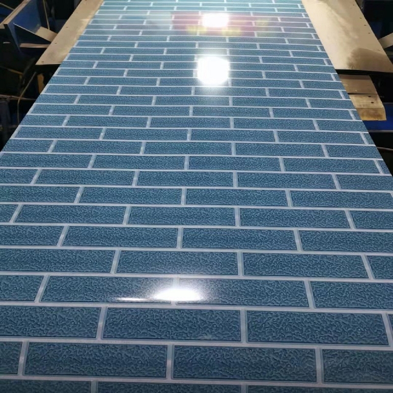 la couleur de 15-20um Front Paint Coating Z275 a enduit la bobine en acier de PPGI pour le tuyau et les meubles de drainage