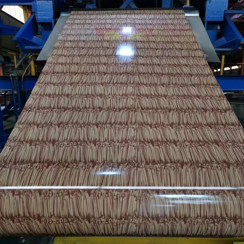 La couleur laminée à froid a enduit la bobine en acier de PPGL a galvanisé la feuille