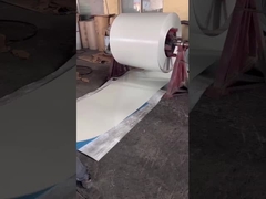 0.6mm tôle d'acier ondulé blanc et vert SGCC pour les tôles de toiture