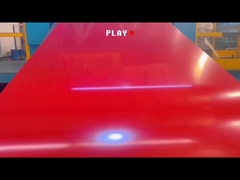 PPGL/PPGI en acier coil cerisier rouge AFP AKZO et peinture en PE AZ80-AZ180G/m2