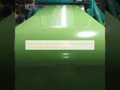 914 mm PPGI bobine d'acier galvanisé bobine de toiture métallique tôle d'acier galvanisée en bobine