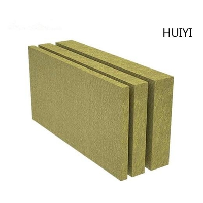 Largeur du panneau 600mm de laine de roche d'isolation thermique avec le papier d'aluminium
