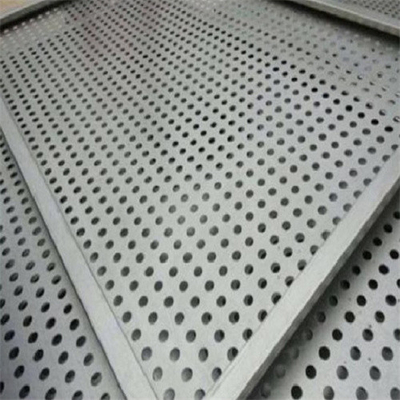 La feuille perforée en aluminium de trou rond a perforé la tôle d'acier Q235