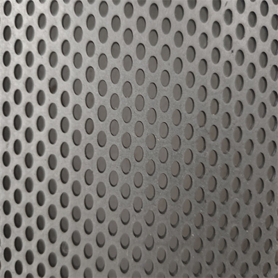 Aluminium 1060 3003 5005 Feuille perforée en aluminium à trou rond pour l'architecture