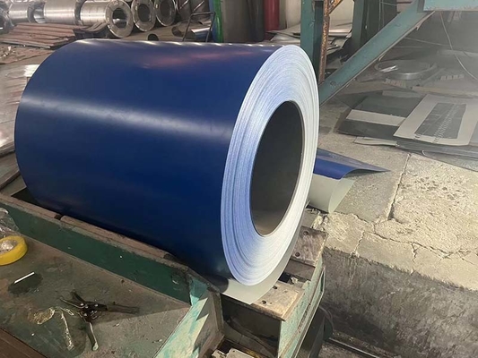Coil d'acier galvalume prépeint anti-empreintes digitales en aluminium et en zinc AZ50-150