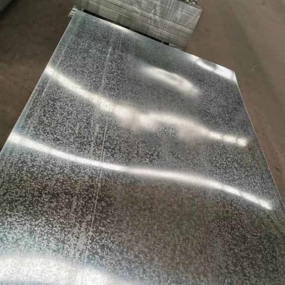 JIS G3302 SGCH Métaux laminés à chaud / trempés à chaud Fer tôle d'acier galvanisé