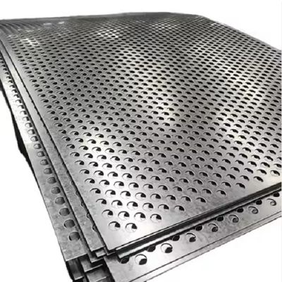 Plaque perforée en acier inoxydable de 1 mm 304 316 pour l'industrie