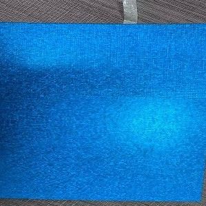 Empreinte digitale galvanisée enduite d'une première couche de peinture par bleu de tôle d'acier de GL anti