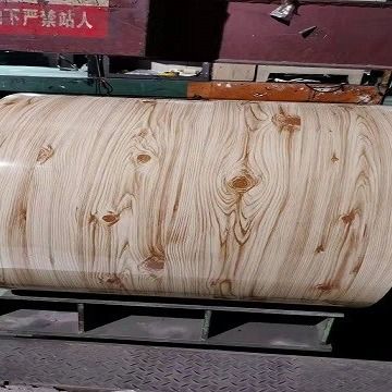 La feuille en acier enduite d'une première couche de peinture de bobine du Galvalume PPGL a laminé à froid l'acier