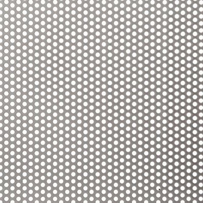 0Écran en aluminium perforé d'une épaisseur de 0,5 mm